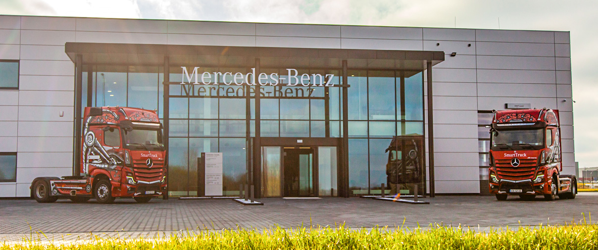 Nowy salon Mercedesa w Rzeszowie Dworzysko. Serwis