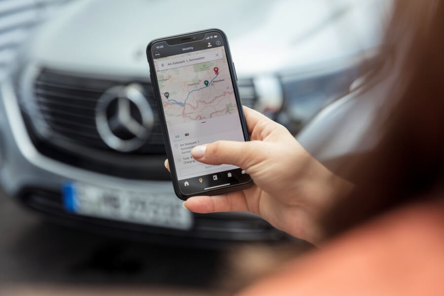 integracja mercedes me z ładowarkami ionity