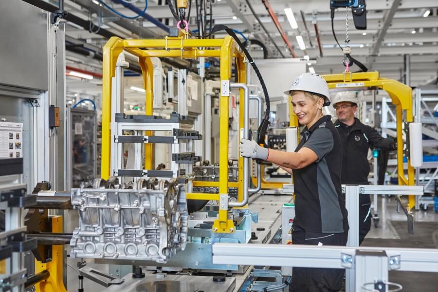 Fabryka baterii dla Mercedesa