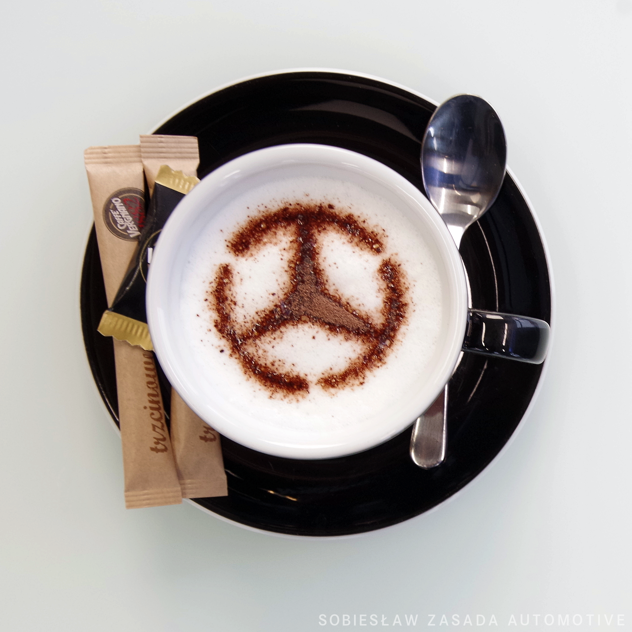 Caffe Vergano w Mercedes-Benz Sobiesław Zasada Automotive