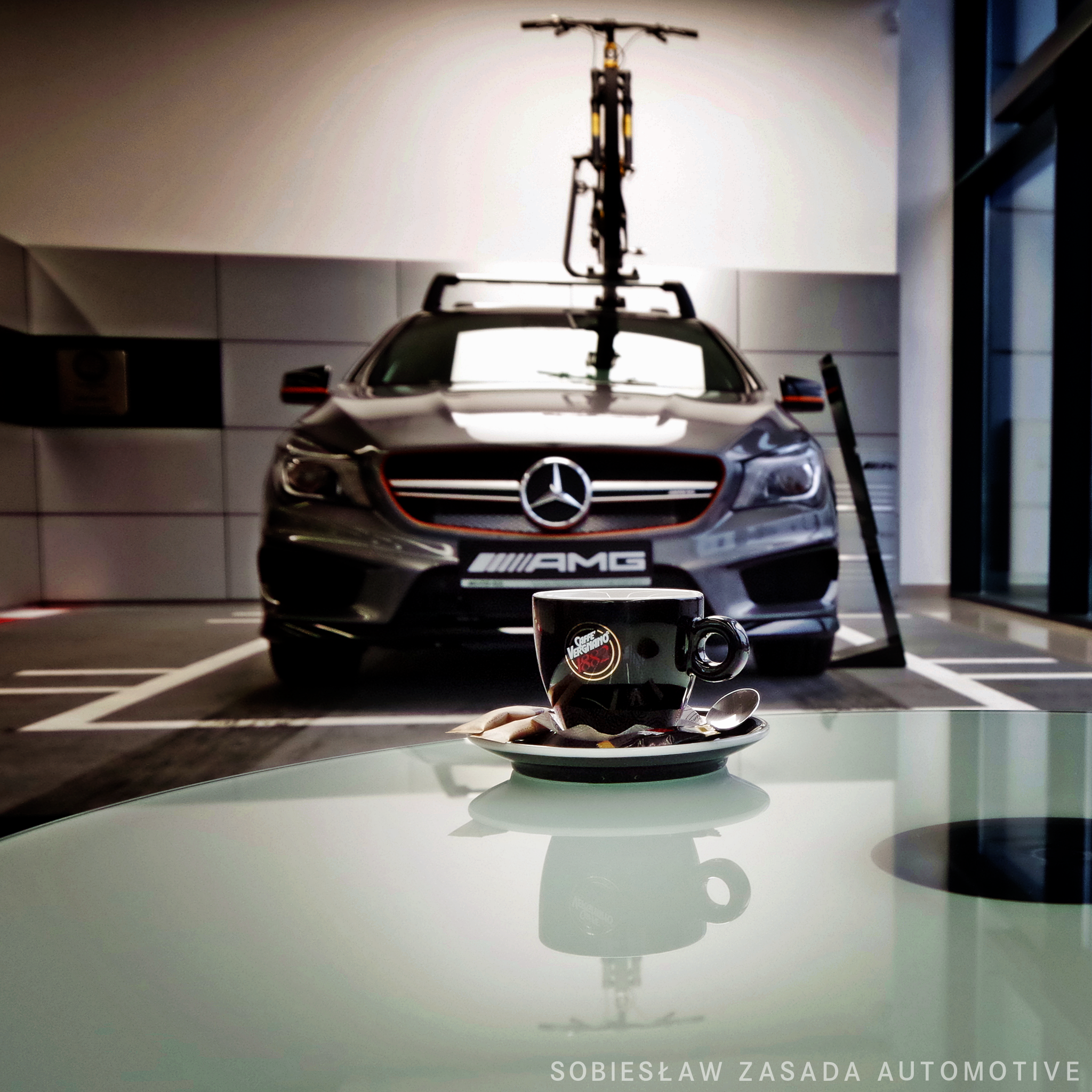 Mercedes-Benz Sobiesław Zasada Automotive i kawa Caffe Vergnano